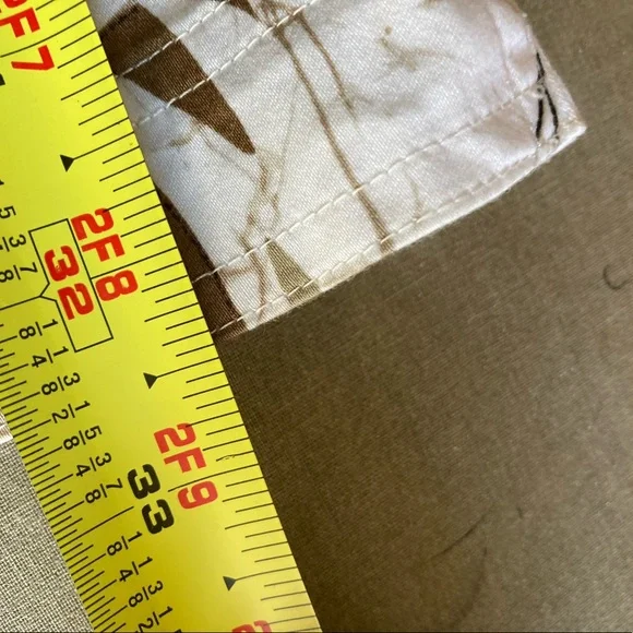 Chico’s Design Brown/Black Tropical Design Pants - Picture 4 of 8